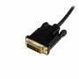 Adattatore DisplayPort a DVI Startech MDP2DVIMM3BS     Nero | Tienda24 - Global Online Shop Tienda24.eu