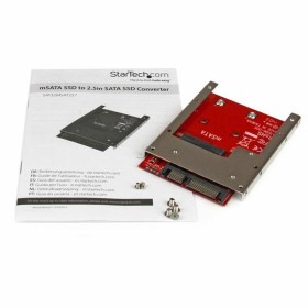 Adaptateur SSD Startech SAT32MSAT257   SSD mSATA de Startech, Disques durs - Réf : S55057341, Prix : 28,93 €, Remise : %