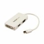 Adaptateur Mini DisplayPort vers VGA/DVI/HDMI Startech MDP2VGDVHDW Blanc Noir de Startech, Câbles HDMI - Réf : S55057383, Pri...