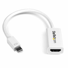 Adaptateur HDMI Startech MDP2HD4KSW 150 cm Blanc de Startech, Câbles HDMI - Réf : S55057425, Prix : 31,77 €, Remise : %