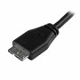 USB Cable to Micro USB Startech USB3AUB3MS      Black | Tienda24 - Global Online Shop Tienda24.eu