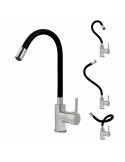 Mixer Tap Rousseau 4060589 Stainless steel Brass | Tienda24 Tienda24.eu