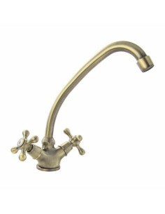 Mixer Tap Rousseau 4060503 Stainless steel Brass | Tienda24 Tienda24.eu