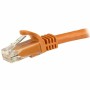 Cable de Red Rígido UTP Categoría 6 Startech N6PATC1MOR 1 m Naranja | Tienda24 - Global Online Shop Tienda24.eu