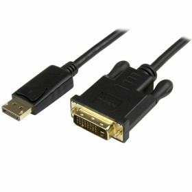 Câble DisplayPort vers DVI Startech DP2DVI2MM3 95 cm Noir de Startech, Câbles DisplayPort - Réf : S55057622, Prix : 25,31 €, ...