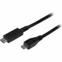 USB-C-zu-Micro USB 2.0-Adapter Startech USB2CUB1M USB C Schwarz 1 m | Tienda24 - Global Online Shop Tienda24.eu