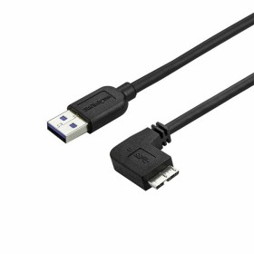 Cable USB a Micro USB Startech USB3AU2MRS   Negro de Startech, Cables USB - Ref: S55057636, Precio: 18,67 €, Descuento: %