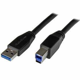 Cavo USB A con USB B Startech USB3SAB5M Nero di Startech, Cavi USB - Rif: S55057664, Prezzo: 99,09 €, Sconto: %