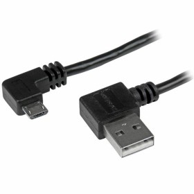 Câble USB vers Micro USB Startech USB2AUB2RA1M   Noir de Startech, Câbles USB - Réf : S55057674, Prix : 7,70 €, Remise : %