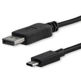 Adaptateur USB C vers DisplayPort Startech CDP2DPMM1MB Noir 1 m de Startech, Câbles USB - Réf : S55057802, Prix : 38,19 €, Re...