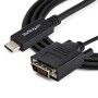 USB C to DVI Adapter Startech CDP2DVIMM2MB Black | Tienda24 - Global Online Shop Tienda24.eu