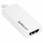 Adaptador USB C a HDMI Startech CDP2HD4K60W     Blanco | Tienda24 - Global Online Shop Tienda24.eu