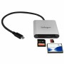 Card Reader Startech FCREADU3C   Silver by Startech, External Memory Card Readers - Ref: S55057931, Price: 36,55 €, Discount: %