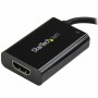 Adaptador USB C a HDMI Startech CDP2HDUCP      Negro 4K Ultra HD | Tienda24 - Global Online Shop Tienda24.eu