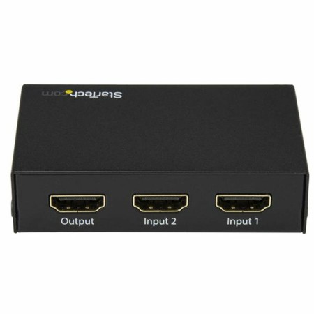 Switch HDMI Startech VS221HD20   Negro de Startech, Cables HDMI - Ref: S55058055, Precio: 46,74 €, Descuento: %