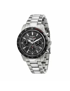 Montre Homme Philip Watch AMALFI CHRONO Noir Argenté (Ø 43 mm) | Tienda24 Tienda24.eu