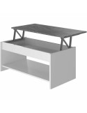 Mesa de Centro Elevable Blanco/Gris 50 cm | Tienda24 Tienda24.eu