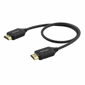 Câble HDMI Startech HDMM50CMP   Noir 0,5 m de Startech, Câbles HDMI - Réf : S55058284, Prix : 14,10 €, Remise : %