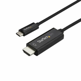 Adaptateur USB C vers HDMI Startech CDP2HD1MBNL   Noir 1 m de Startech, Câbles HDMI - Réf : S55058301, Prix : 39,55 €, Remise...