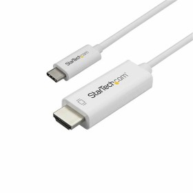 Adaptador USB C a HDMI Startech CDP2HD1MWNL Blanco de Startech, Cables HDMI - Ref: S55058309, Precio: 36,78 €, Descuento: %