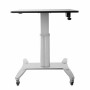 Mesa Ajustable Multiposición para Ordenador Portátil Startech STSCART Plateado Negro/Gris de Startech, Escritorios y mesas pa...