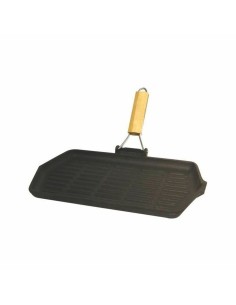 Plancha de Asar Vaello Gris Hierro Fundido (47 x 27 cm) | Tienda24 Tienda24.eu