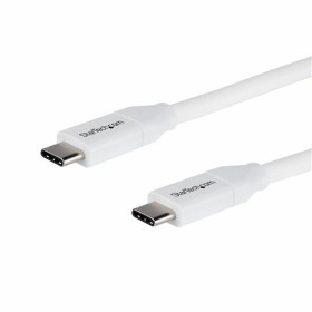 Câble USB C Startech USB2C5C2MW   (2 m) Blanc de Startech, Câbles USB - Réf : S55058431, Prix : 17,64 €, Remise : %