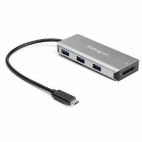 Hub USB 3 Portas Startech HB31C3ASDMB   Prata de Startech, Leitor de cartões de memória externos - Ref: S55058668, Preço: 69,...