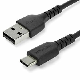 Câble USB A vers USB C Startech RUSB2AC1MB   Noir de Startech, Câbles USB - Réf : S55058837, Prix : 15,13 €, Remise : %