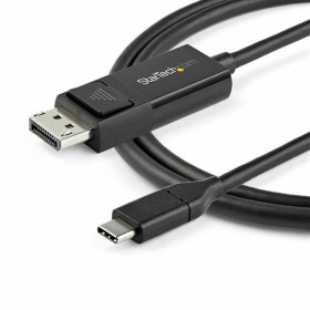 USB C to DisplayPort Adapter Startech CDP2DP1MBD   Black 1 m by Startech, USB Cables - Ref: S55058858, Price: 24,26 €, Discou...