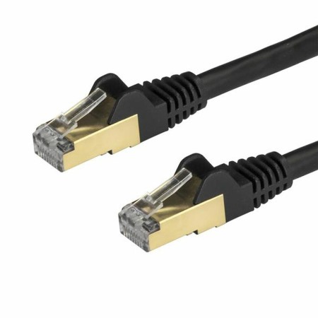 Cavo di Rete Rigido UTP Categoria 6 Startech 6ASPAT150CMBK  1,5 m Nero di Startech, Cavi Ethernet - Rif: S55058869, Prezzo: 1...