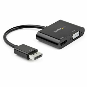 Adapter DisplayPort auf HDMI/VGA Startech DP2VGAHD20   4K Ultra HD Schwarz von Startech, HDMI-Kabel - Ref: S55058878, Preis: ...