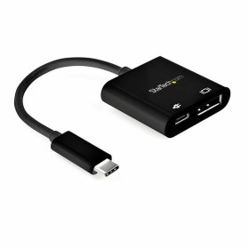 Adaptador USB C a DisplayPort Startech CDP2DP14UCPB   Negro de Startech, Adaptadores USB - Ref: S55058907, Precio: 48,99 €, D...