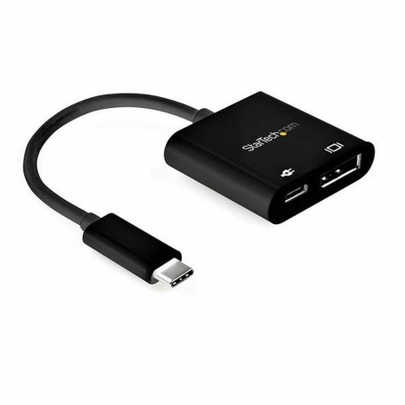 USB C to DisplayPort Adapter Startech CDP2DP14UCPB   Black by Startech, USB adapters - Ref: S55058907, Price: 48,99 €, Discou...