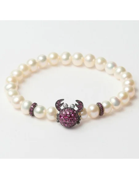 Bracelet Femme Lancaster JLA-BR-CRAB-5-WH 16 mm | Tienda24 Tienda24.eu