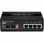 Switch Trendnet TI-UPG62 RJ-45 SFP Black | Tienda24 - Global Online Shop Tienda24.eu