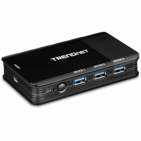 Switch Trendnet TK-U404 USB Noir de Trendnet, Commutateurs de réseau - Réf : S55065995, Prix : 39,08 €, Remise : %