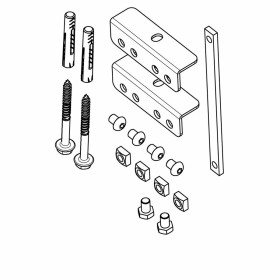 Kit di viti Vogel's 7291260 di Vogel's, Tavoli e porta TV - Rif: S55067482, Prezzo: 18,27 €, Sconto: %