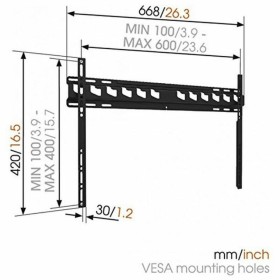 Soporte TV Vogel's 8564000    40"-80" 80 kg de Vogel's, Mesas y soportes para TV - Ref: S55067604, Precio: 20,10 €, Descuento: %