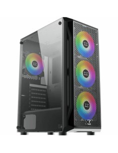 ATX Semi-tower Box Nox NXHUMMERFROST Black ATX | Tienda24 Tienda24.eu