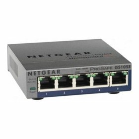 Schalter für das Büronetz Netgear GS105E-200PES  5P Gigabit RJ45 von Netgear, Netzwerk-Switches - Ref: S55068634, Preis: 45,1...