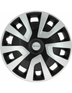 Tapacubos Goodyear Monaco 15" Preto Prateado | Tienda24 Tienda24.eu