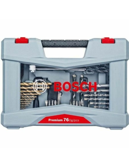 Set de brocas BOSCH 2608P00234 76 Piezas Acero Inoxidable Funda de transporte | Tienda24 Tienda24.eu