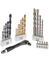 Set de brocas y puntas BOSCH 49 Piezas | Tienda24 Tienda24.eu