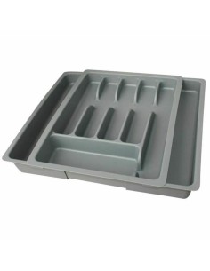 Cutlery Organiser Confortime Metal White 30 x 15,24 x 5,2 cm (12 Units) | Tienda24 Tienda24.eu