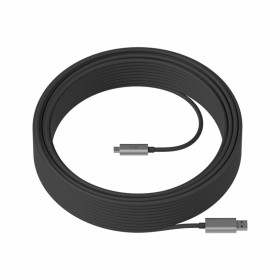 Cable USB A a USB C Logitech 939-001799 Negro 10 m de Logitech, Cables USB - Ref: S55080550, Precio: 289,38 €, Descuento: %