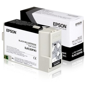 Original Ink Cartridge Epson SJIC20P(K) Black by Epson, Printer toners and inks - Ref: S55080978, Price: 81,06 €, Discount: %