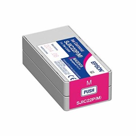 Cartouche d'encre originale Epson SJIC22P(M) Magenta de Epson, Toners et encre pour imprimante - Réf : S55081007, Prix : 31,9...