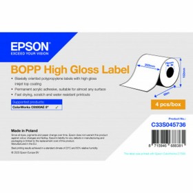 Etichette per Stampante Epson C33S045736 Luminoso Ø 70 mm (4 Unità) di Epson, Etichette adesive e adesivi - Rif: S55081969, P...