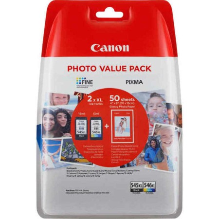 Cartouche d'encre originale Canon 545XL/546XL de Canon, Toners et encre pour imprimante - Réf : S55082523, Prix : 50,97 €, Re...